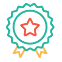 پیش‌نمایش فایل medal-award-star-like-favourite-bookmark-badge-ecommerce از پک تجارت الکترونیک