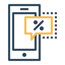 پیش‌نمایش فایل mobile-profit-discount-offer-sale-finance-ecommerce-device از پک تجارت الکترونیک