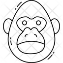 پیش‌نمایش فایل gorilla-4076069 از پک حیوانات