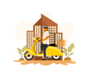 پیش‌نمایش فایل delivery-boy-4046449 از پک تجارت الکترونیک
