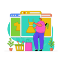 پیش‌نمایش فایل shopping-website-4091465 از پک تجارت الکترونیک