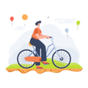 پیش‌نمایش فایل boy-doing-the-cycling-4295979 از پک فعالیت‌های فضای باز