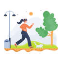 پیش‌نمایش فایل girl-doing-the-morning-walk-4295981 از پک فعالیت‌های فضای باز