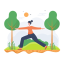 پیش‌نمایش فایل woman-doing-exercise-in-the-park-4295983 از پک فعالیت‌های فضای باز