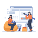 پیش‌نمایش فایل design-team-working-on-website-layout-4295707 از پک آژانس خلاق