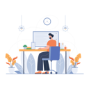 پیش‌نمایش فایل designer-working-in-a-web-design-studio-4295717 از پک آژانس خلاق