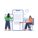 پیش‌نمایش فایل female-employees-working-on-app-development-4295700 از پک آژانس خلاق