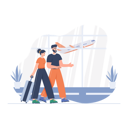 پیش‌نمایش فایل couple-going-airport-for-vacation-4354158 از پک تعطیلات
