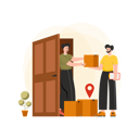 پیش‌نمایش فایل boy-delivering-parcel-to-the-given-location-4498481 از پک تجارت الکترونیک
