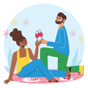پیش‌نمایش فایل couple-enjoying-romantic-picnic-6335632 از پک تعطیلات تابستانی