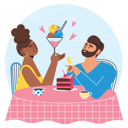 پیش‌نمایش فایل couple-exploring-new-cafe-6335629 از پک تعطیلات تابستانی