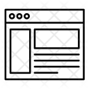 پیش‌نمایش فایل layout-233 از پک مجموعه آیکون مرورگرها