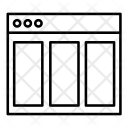 پیش‌نمایش فایل layout-234 از پک مجموعه آیکون مرورگرها