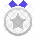 پیش‌نمایش فایل medal-silver از پک مدال