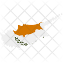 پیش‌نمایش فایل cyprus-flag-map-6426754 از پک نقشه‌های کشورهای اروپایی