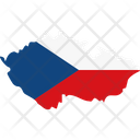 پیش‌نمایش فایل czech-republic-flag-map-6426755 از پک نقشه‌های کشورهای اروپایی
