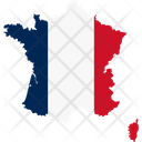 پیش‌نمایش فایل france-flag-map-6426759 از پک نقشه‌های کشورهای اروپایی