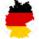 پیش‌نمایش فایل germany-flag-map-6426760 از پک نقشه‌های کشورهای اروپایی