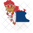پیش‌نمایش فایل serbia-flag-map-6426777 از پک نقشه‌های کشورهای اروپایی