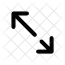 پیش‌نمایش فایل arrow-resize-diagonal-4714617 از پک فلش‌ها