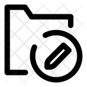پیش‌نمایش فایل edit-folder-4714831 از پک رابط کاربری
