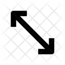 پیش‌نمایش فایل arrow-resize-diagonal-4808938 از پک فلش‌ها
