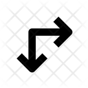 پیش‌نمایش فایل arrows-right-down-4808957 از پک فلش‌ها