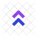 پیش‌نمایش فایل double-up-arrow-4956549 از پک فلش‌ها