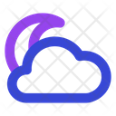 پیش‌نمایش فایل cloudy-night-5056672 از پک آب و هوا