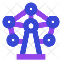 پیش‌نمایش فایل atomium-5058024 از پک ساختمان