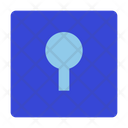 پیش‌نمایش فایل keyhole-square-full-5324559 از پک امنیت