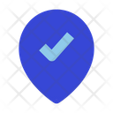 پیش‌نمایش فایل map-marker-check-5432354 از پک موقعیت مکانی و نقشه