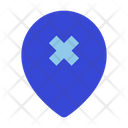 پیش‌نمایش فایل map-marker-cross-5432355 از پک موقعیت مکانی و نقشه