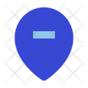 پیش‌نمایش فایل map-marker-minus-5432359 از پک موقعیت مکانی و نقشه