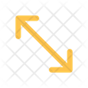 پیش‌نمایش فایل arrow-resize-diagonal-5814221 از پک فلش‌ها