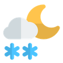پیش‌نمایش فایل night-snowing-6453619 از پک آب و هوا