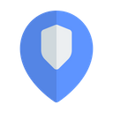 پیش‌نمایش فایل map-marker-shield-6454304 از پک موقعیت و نقشه