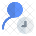 پیش‌نمایش فایل user-clock-6454811 از پک کاربران