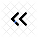 پیش‌نمایش فایل double-left-arrow-6053820 از پک فلش‌ها
