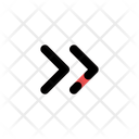 پیش‌نمایش فایل double-right-arrow-6053821 از پک فلش‌ها