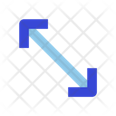 پیش‌نمایش فایل arrow-resize-diagonal-6054051 از پک فلش‌ها