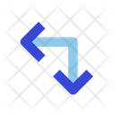 پیش‌نمایش فایل arrows-left-down-6054068 از پک فلش‌ها
