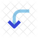 پیش‌نمایش فایل corner-left-down-6054081 از پک فلش‌ها