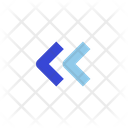 پیش‌نمایش فایل double-left-arrow-6054088 از پک فلش‌ها