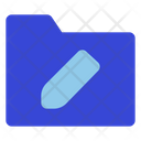 پیش‌نمایش فایل edit-folder-6508654 از پک رابط کاربری