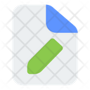 پیش‌نمایش فایل edit-document-6746021 از پک رابط کاربری