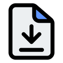 پیش‌نمایش فایل download-document-6746557 از پک رابط کاربری