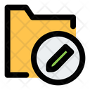 پیش‌نمایش فایل edit-folder-6746568 از پک رابط کاربری