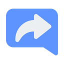 پیش‌نمایش فایل forward-message-6807429 از پک رسانه‌های اجتماعی