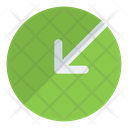 پیش‌نمایش فایل arrow-down-left-6822784 از پک فلش‌ها
